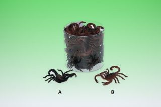 Obrázek z Škorpion plast 8cm, 2druhy (24) 